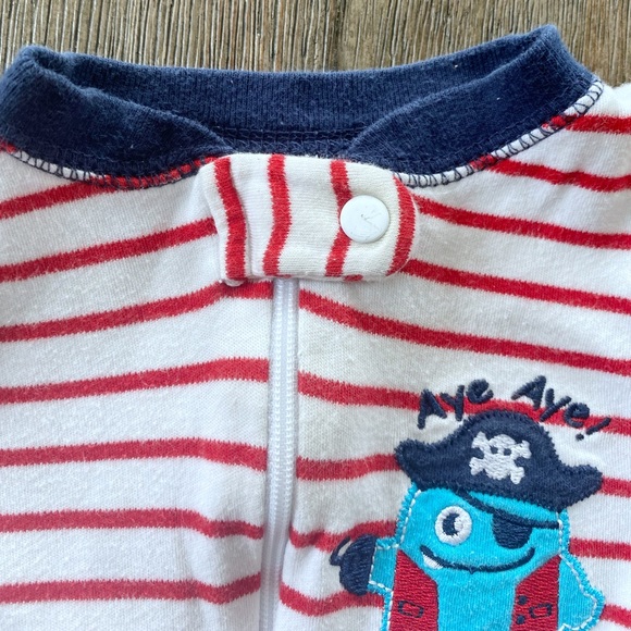 4/$10 Granimals baby boy footie pajamas - Picture 5 of 6